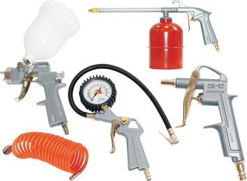 Набор пневмоинструмента из 5 предметов FUBAG 120101