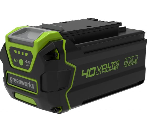 Газонокосилка аккумуляторная Greenworks Арт. 2517907UB, 40V, бесщеточная, 41 см, c 1хАКБ 4Ач и ЗУ