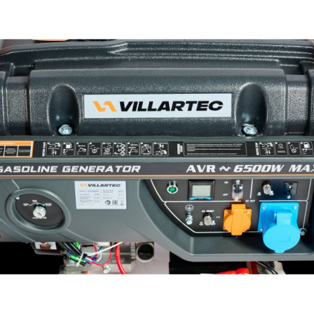 Генератор бензиновый VILLARTEC GG7300ЕВС, 6,3 кВт в Екатеринбурге