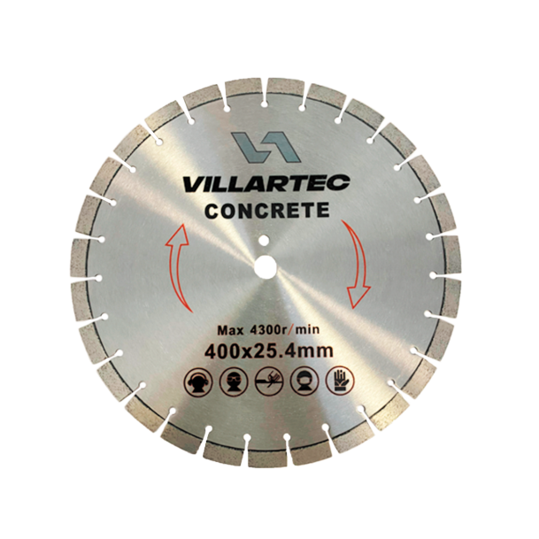 Алмазный диск Villartec D 400 мм (16&amp;quot;) бетон в Екатеринбурге