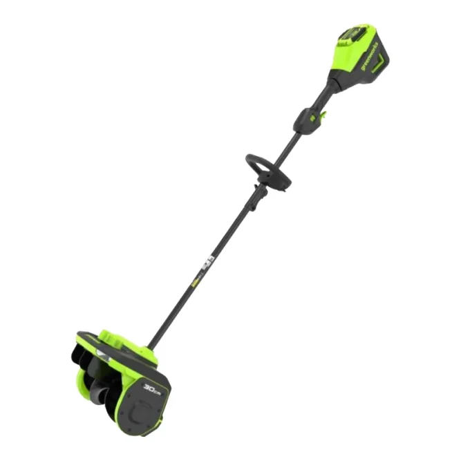 Снегоуборщик аккумуляторный Greenworks GD60SS2, 60V, 30 см, с регулируемым направлением выброса, бесщеточный, без АКБ и ЗУ в Екатеринбурге