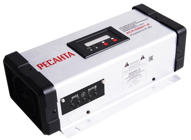 Стабилизатор инверторный Ресанта АСН-6000/1-И в Екатеринбурге