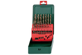 Набор сверел по металлу Metabo HSS-Co 1-10мм (19шт)  627157000
