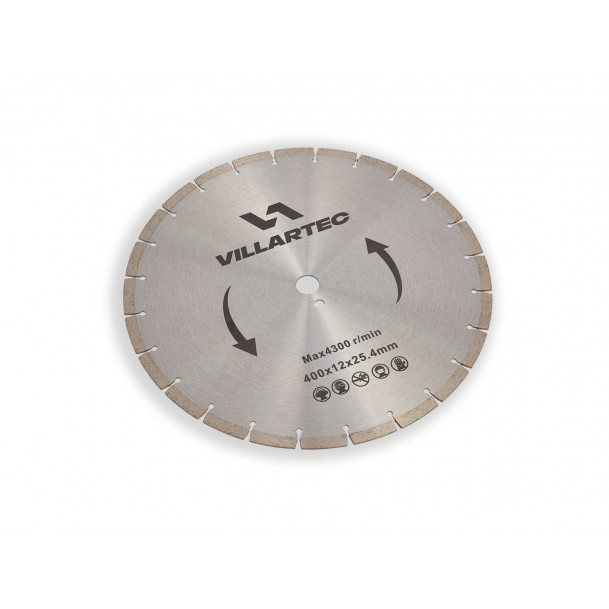 Алмазный диск Villartec D 400 мм (16&amp;quot;) гранит/мрамор в Екатеринбурге