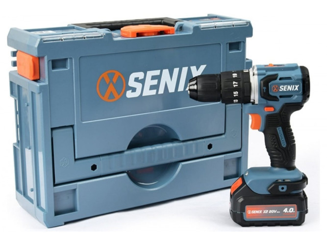 Ударная дрель-шуруповерт аккум. SENIX PDHX2-M2-EU с акк и ЗУ в Екатеринбурге