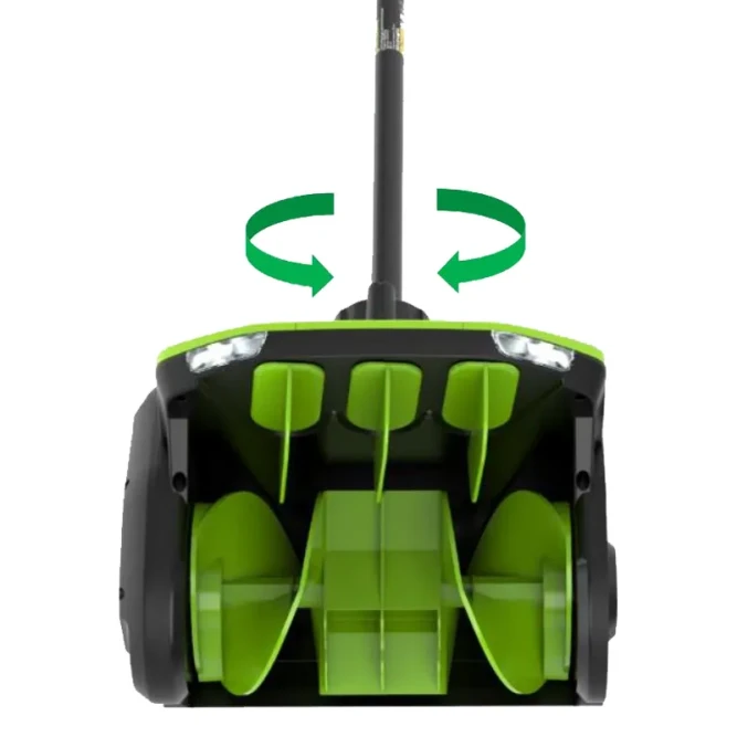 Снегоуборщик аккумуляторный Greenworks GD60SS2, 60V, 30 см, с регулируемым направлением выброса, бесщеточный, c 1хАКБ 4Ач и ЗУ в Екатеринбурге