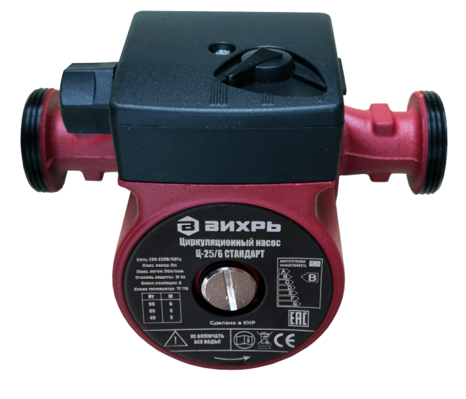 Циркуляционный насос Вихрь Ц-25/6 СТАНДАРТ в Екатеринбурге