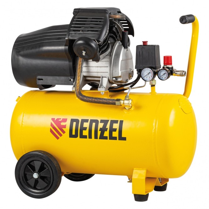 Компрессор воздушный прям.привод DENZEL DCV2200/50 в Екатеринбурге