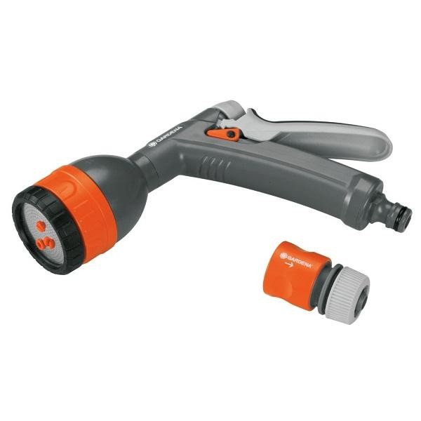 Пистолет-распылитель для полива многофункциональный Classic GARDENA + коннектор 1/2&amp;quot; в Екатеринбурге