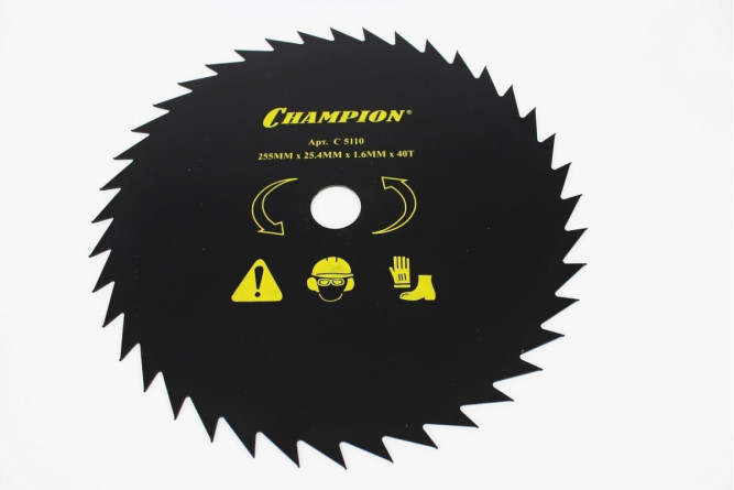 Нож с остроугольными зубцами Champion 40/255/25,4 (SRM-330ES/SRM-350ES,4605) в Екатеринбурге