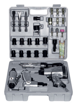 Набор пневмоинструмента 34 предмета, в кейсе FUBAG 120003/120103