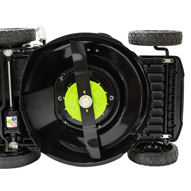 Газонокосилка аккумуляторная Greenworks Арт. 2514407UB, 40V, 46 см, бесщеточная, c 1хАКБ 4 Ач и ЗУ