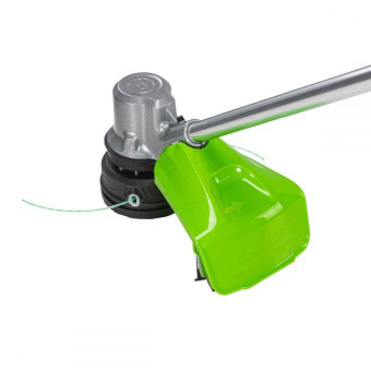 Триммер аккумуляторный Greenworks Арт. 2110607UA, 82V, 40 см,  бесщеточный,   с 1хАКБ 2.5 Ач. и ЗУ в Екатеринбурге