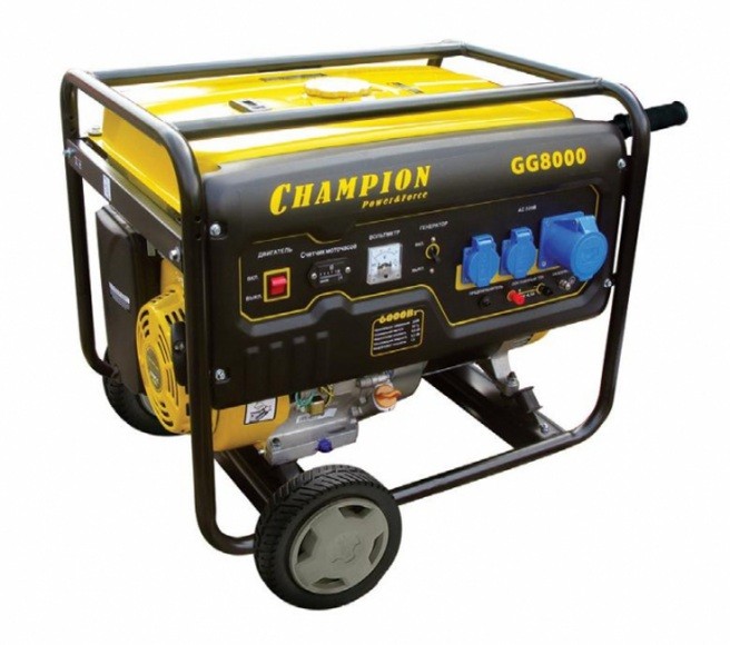 Бензогенератор Champion GG8000E в Екатеринбурге