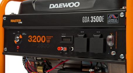 Бензогенератор Daewoo GDA 3500E в Екатеринбурге