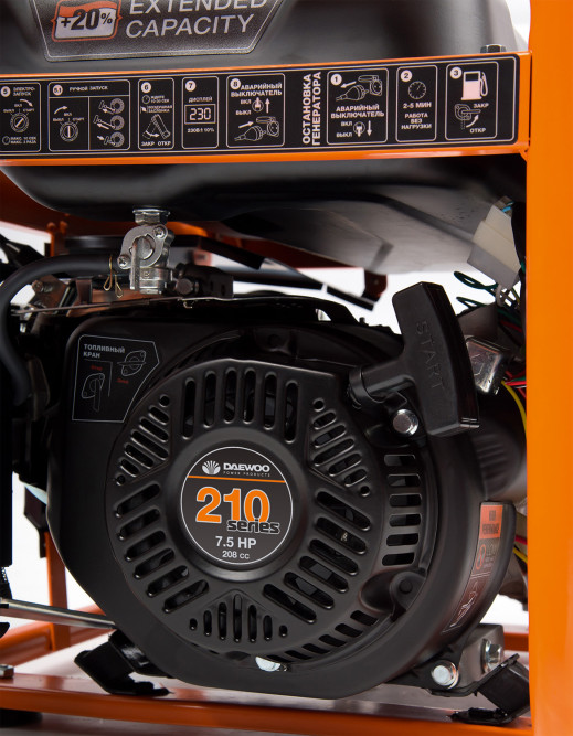 Бензогенератор Daewoo GDA 3500E в Екатеринбурге