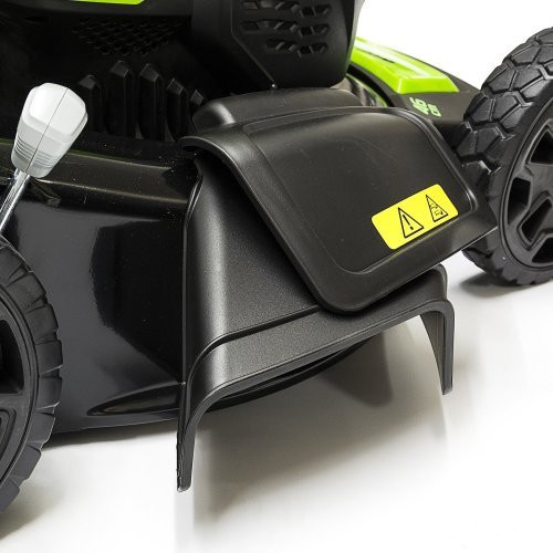 Газонокосилка аккумуляторная Greenworks Арт.2506807UG, 40V, 46см, самоходная, бесщеточная, c 1хАКБ 5 Ач и ЗУ