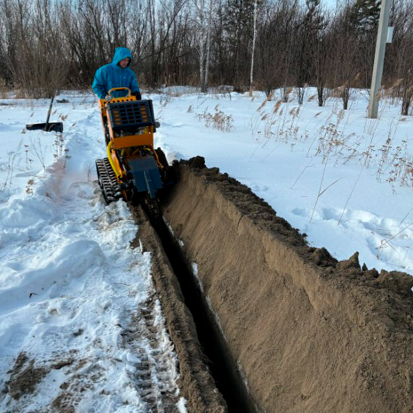 Траншеекопатель Baumech ТКС1 с дв. Zongshen GB750 EFI V-Twin инж в Екатеринбурге