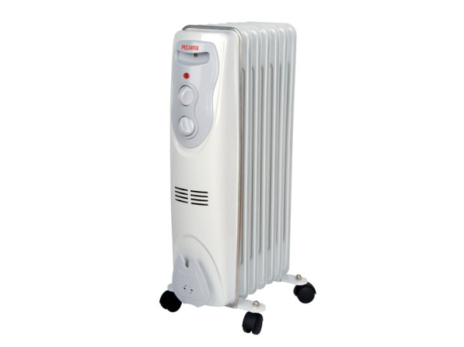 Масляный радиатор (обогреватель) Ресанта ОМ-7Н в Екатеринбурге