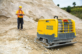Виброплита реверсивная WACKER NEUSON DPU110rLem