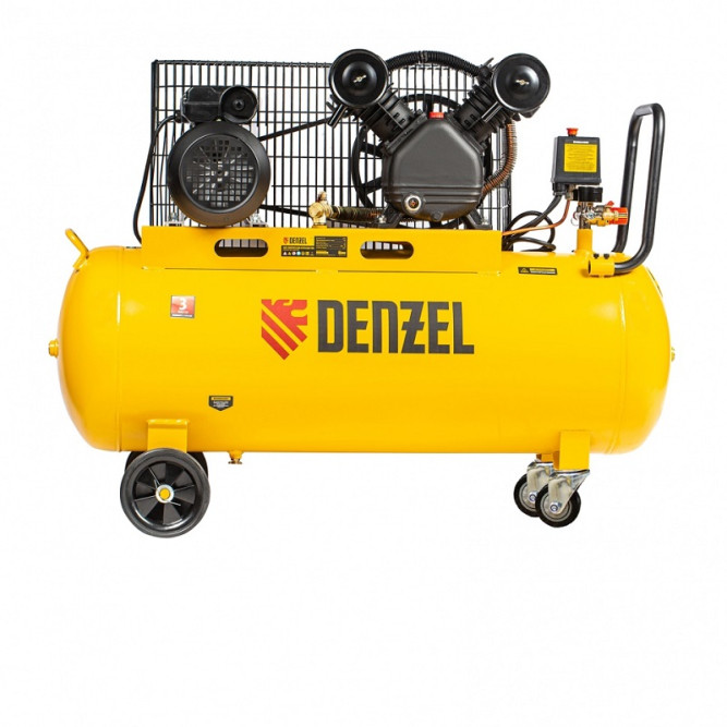 Компрессор воздушный рем.привод DENZEL BCV2200/100 в Екатеринбурге