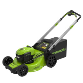 Газонокосилка аккумуляторная Greenworks Арт. 2517407, 40V, 48 см, самоходная, бесщеточная, без АКБ и ЗУ