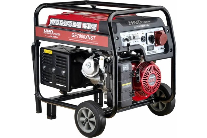 Бензогенератор HND GE 7000 XNST в Екатеринбурге
