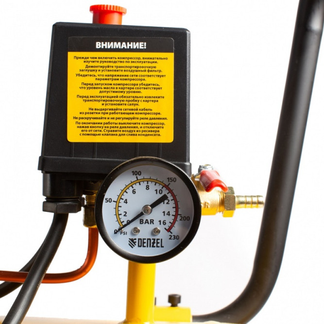 Компрессор воздушный рем.привод DENZEL BCV2300/100 в Екатеринбурге