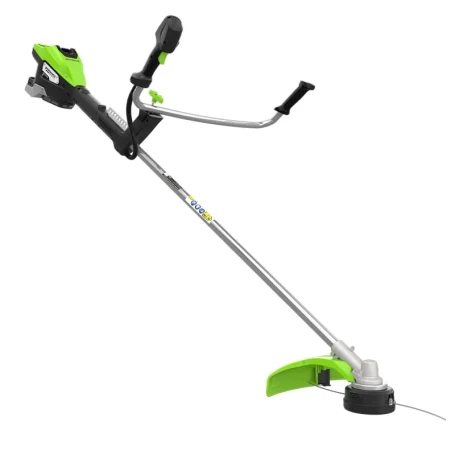 Триммер аккумуляторный Greenworks TB201H, 82V, 2,0 кВт, 46 см, c трехлопастным ножом и кусторезом, бесщеточный, с 1хАКБ 5 Ач и ЗУ в Екатеринбурге