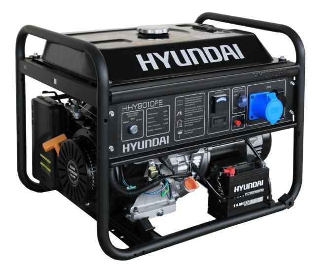 Бензогенератор Hyundai HHY 9010FE в Екатеринбурге