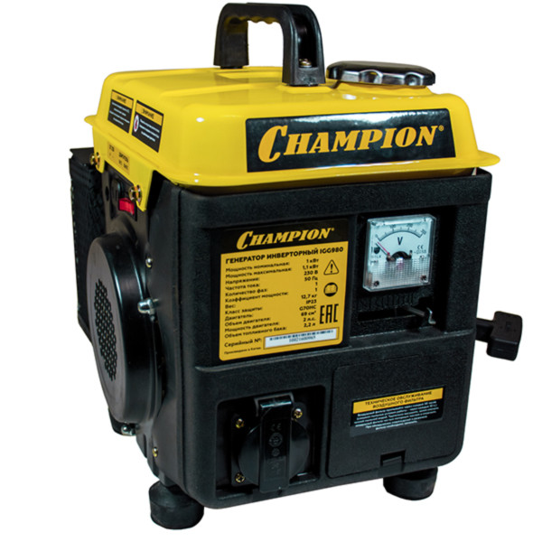 Электростанция инверторная Champion IGG980 в Екатеринбурге