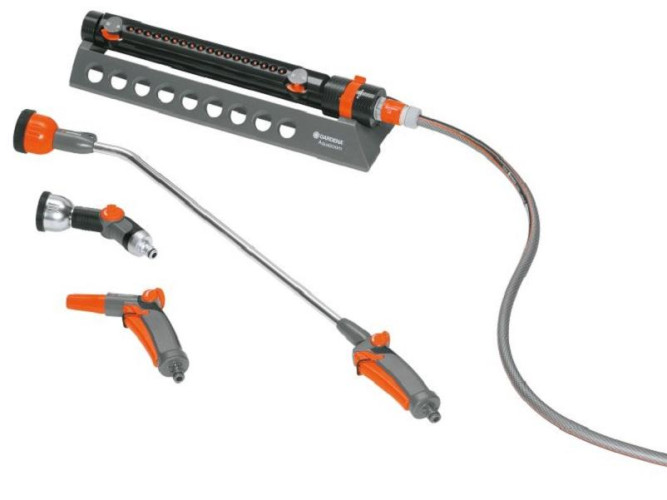 Дождеватель осциллирующий Aquazoom 350/2 GARDENA 01975-29.000.00 в Екатеринбурге