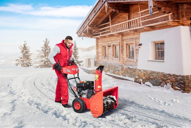 Снегоуборщик бензиновый Elitech СМ 14Э 76 см 14 л.с в Екатеринбурге