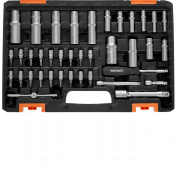 Набор инструментов Вихрь, 1/2&amp;quot;, 1/4&amp;quot;, CrV, в кейсе 108 предм