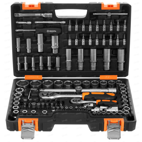 Набор инструментов Вихрь, 1/2", 1/4", CrV, в кейсе 108 предм в Екатеринбурге