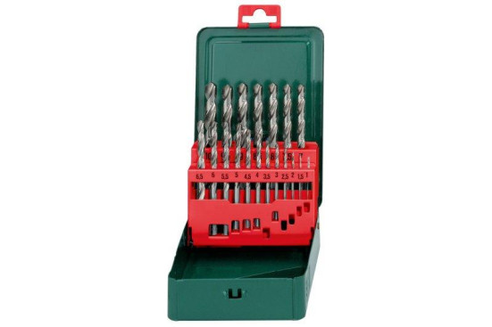 Набор сверел по металлу Metabo HSS-G 1-10мм (19шт)  627153000 в Екатеринбурге