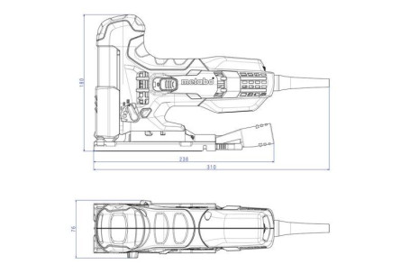 Лобзик Metabo STE 100 Quick 601100000 в Екатеринбурге