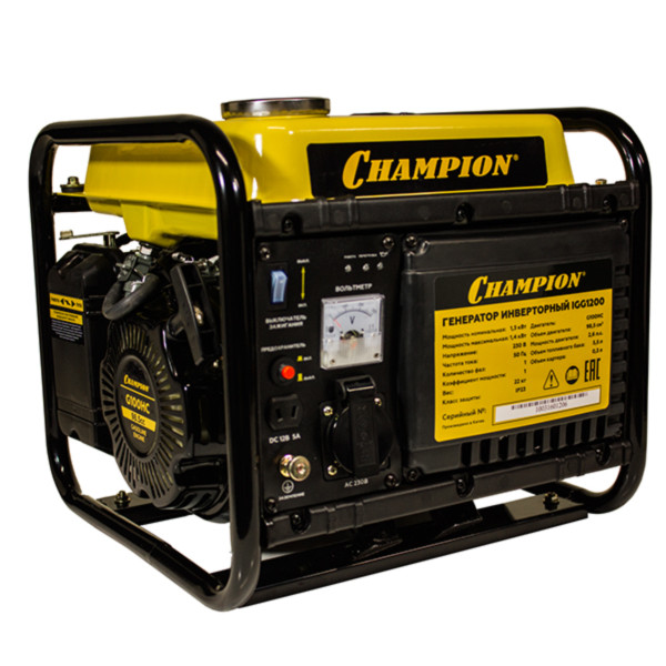 Электростанция инверторная Champion IGG1200 в Екатеринбурге