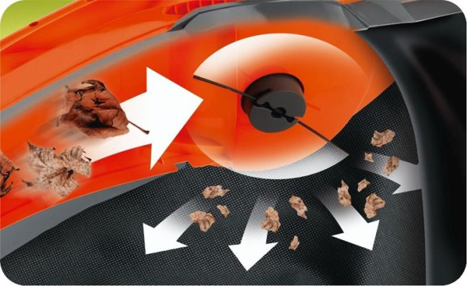 Электрический воздуходув-пылесос FLYMO GardenVac 2500 9648637-62 в Екатеринбурге