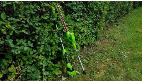 Кусторез штанговый аккумуляторный Greenworks Арт. 2300407, 40V, 51см, без АКБ и ЗУ в Екатеринбурге
