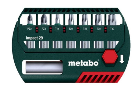 Набор ударных бит Metabo Impact 29мм 8 предметов  628849000 в Екатеринбурге