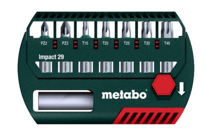 Набор ударных бит Metabo Impact 29мм 8 предметов  628849000 в Екатеринбурге