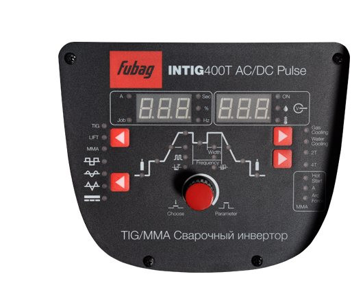 Сварочный инвертор для аргоно-дуговой сварки FUBAG INTIG 400 T AC/DC PULSE в Екатеринбурге
