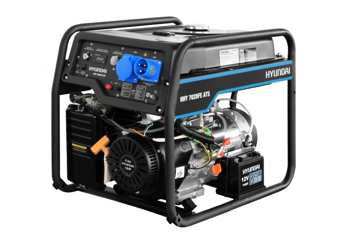 Генератор бензиновый HYUNDAI HHY 7020FE ATS в Екатеринбурге
