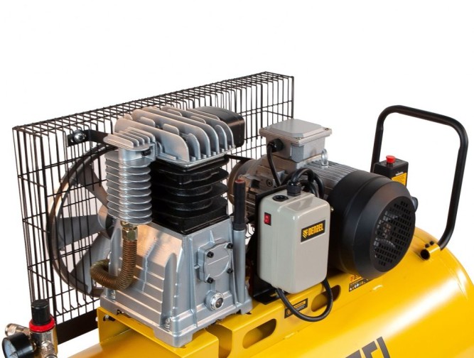 Компрессор воздушный рем.привод DENZEL BCI3000-T/200 в Екатеринбурге