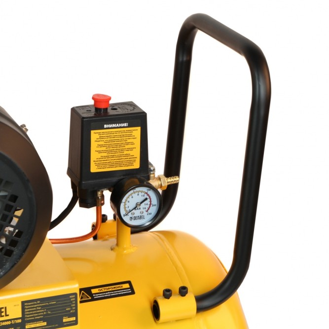 Компрессор воздушный рем.привод DENZEL BCI3000-T/200 в Екатеринбурге