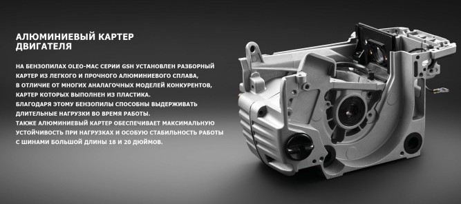 Бензопила Oleo-Mac GSH 51 (18&amp;quot;, 0,325, 1.3) в Екатеринбурге