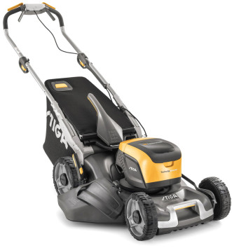 Аккумуляторная газонокосилка Stiga Twinclip 50 SQ DAE
