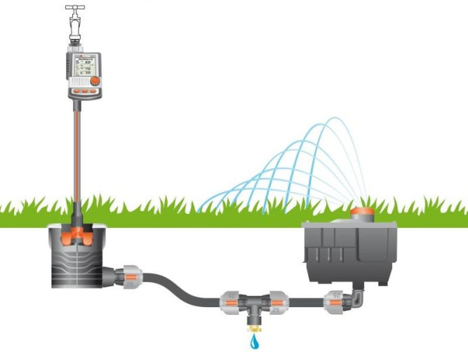 Колонка входная GARDENA 02722-20.000.00 в Екатеринбурге