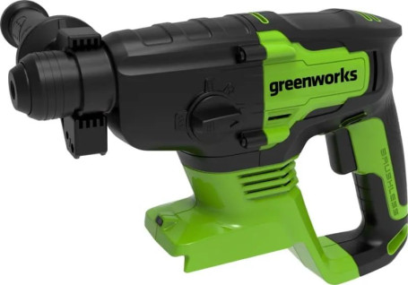 Перфоратор аккумуляторный бесщеточный Greenworks Арт. 3803007UB,  2 ДЖ, 24V, c 1хАКБ 4 Ач и ЗУ в сумке в Екатеринбурге